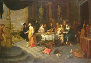 Figurer i et interiør
